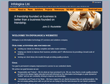 Tablet Screenshot of info-logica.com